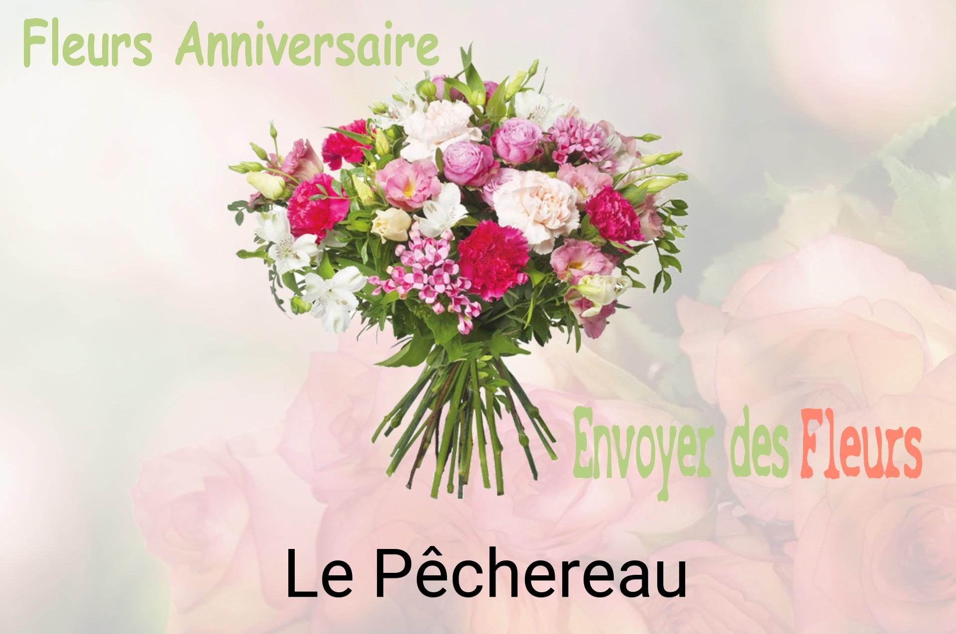 Bouquet de fleurs d’anniversaire livré à Le Pêchereau