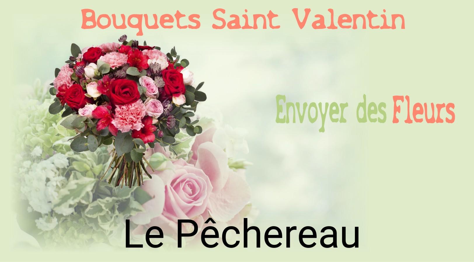 Roses de Saint-Valentin livrées à Le Pêchereau